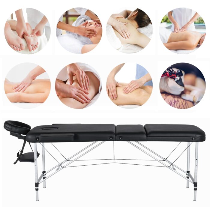 LIVIKON Foldable Massage Table - Aluminum - Image 4