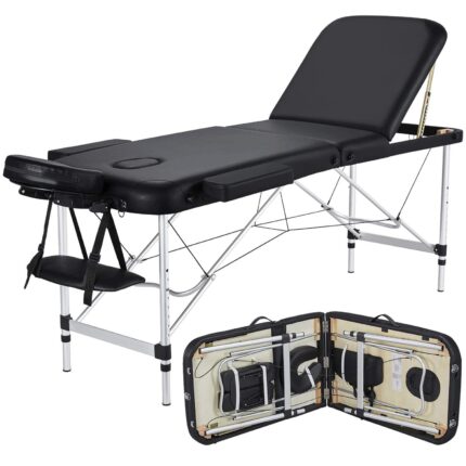 LIVIKON Foldable Massage Table - Aluminum
