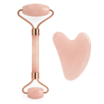 LIVIKON Facial Roller & Gua Sha Set