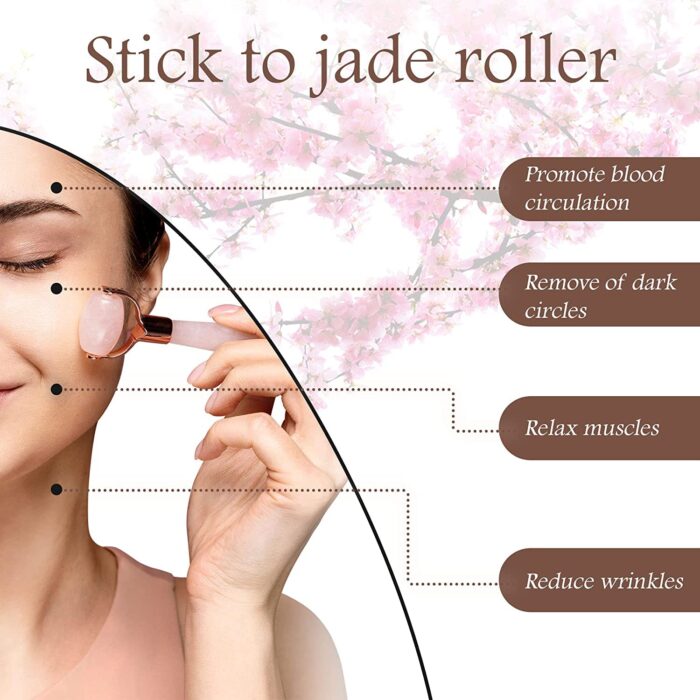 LIVIKON Facial Roller & Gua Sha Set - Image 3